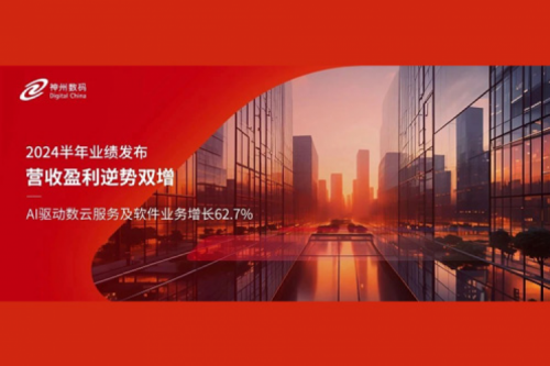 AI驱动数云服务及软件业务增长62.7%，kaiyun开云数码2024半年业绩营收盈利逆势双增